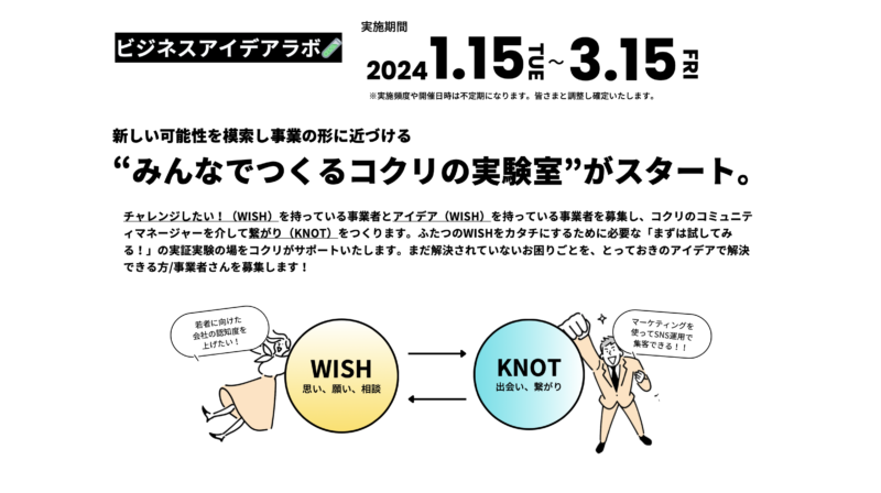 【プロジェクト】アイデア募集！一緒に新しいビジネスアイデアを考えませんか？